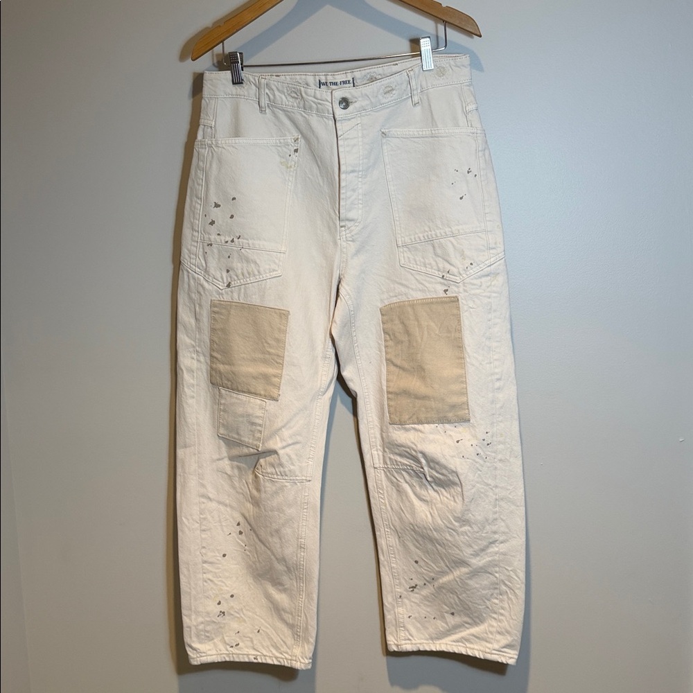 Free People Patchwork Jean